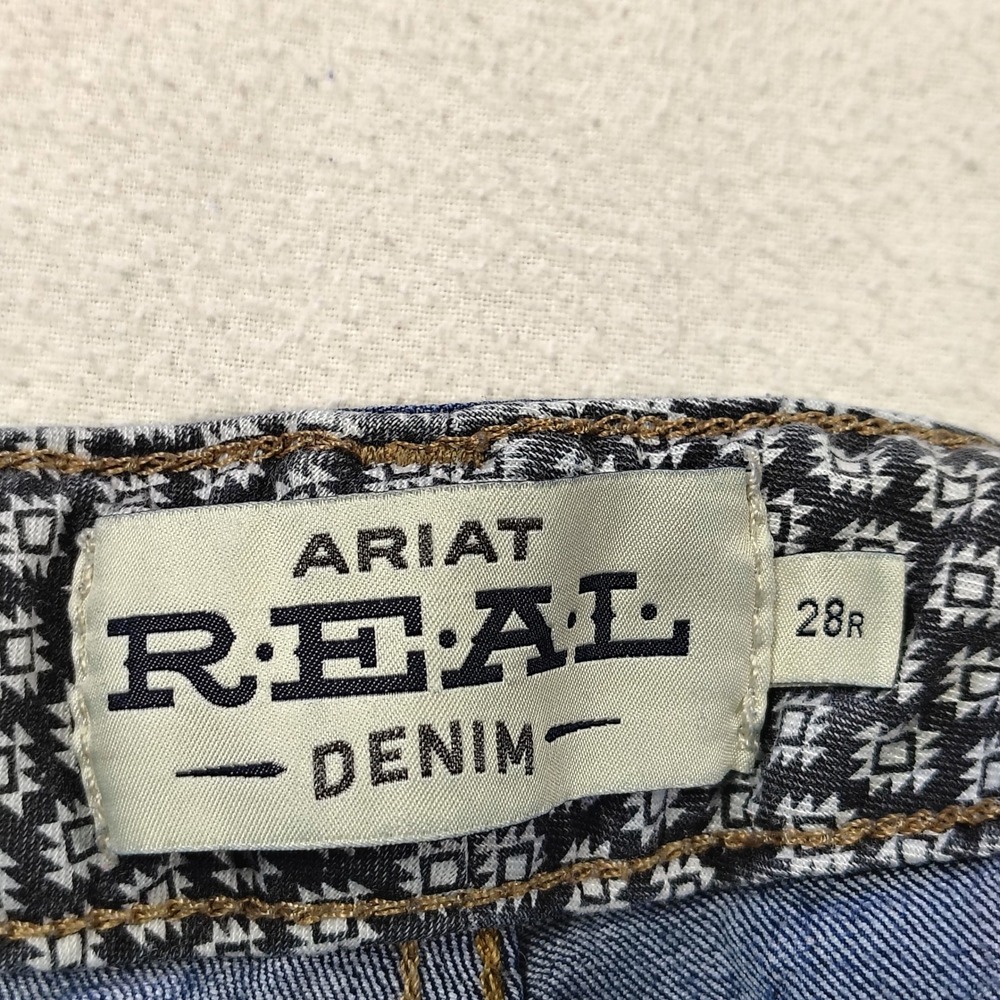 Ariat Jeans Womens Size 28R REAL Rosa Boot Cut Western Cowgirl 10027713 - Picture 12 of 15